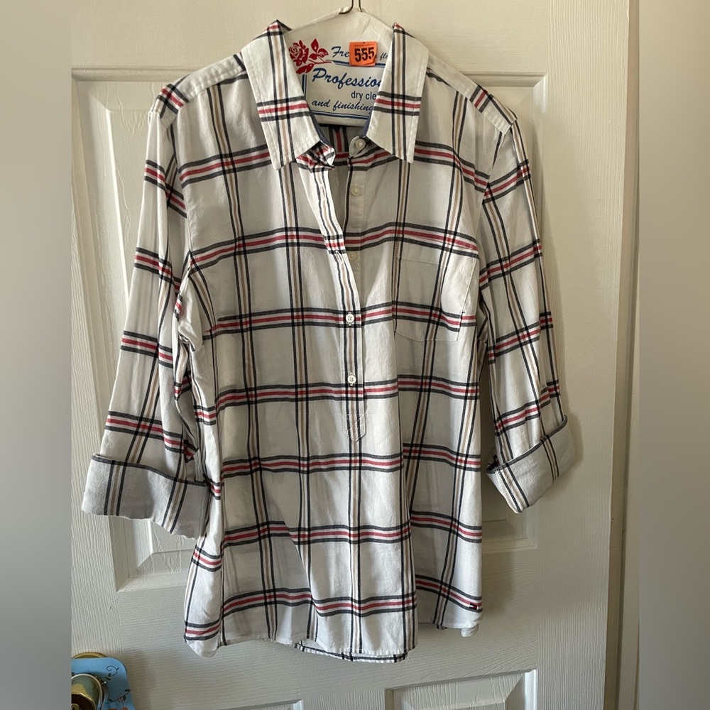 Tommy Hilfiger plaid top